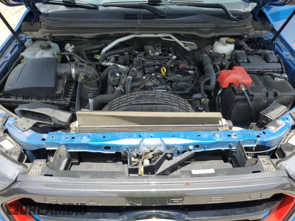 2021 Ford Ranger XL z VIN 1FTER4FHXMLD75642, wystawiony jako Copart lot #63082315 z przebiegiem 19 850 mil mil oraz Szkoda całkowita • Salvage title. Historia ofert i sprzedaży dostępna na DreamBid. Obrazek 11.