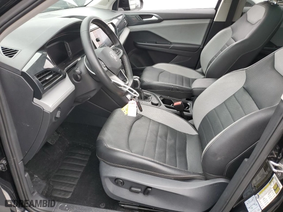 2022 Volkswagen Taos SEL with VIN 3VV2X7B2XNM015350, listed as a Copart auction lot 41783735 with 57,783 mi miles and Salvage Title. Bid and sale history available at carsss.com. Image 7.