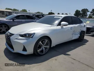 2017 Lexus IS 200t with VIN JTHBA1D29H5041103, listed as a Copart auction lot 61836885 with 38,327 mi miles and Salvage title. Bid and sale history available at DreamBid. Image 1.