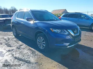 2020 Nissan Rogue SV with VIN JN8AT2MV5LW120542, listed as a IAAI auction lot 40734912 with 60,283 mi miles. Bid and sale history available at carsss.com. Image 1.