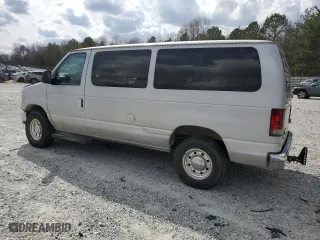2013 Ford Econoline Wagon XL with VIN 1FBNE3BLXDDA27872, listed as a Copart auction lot 49171495 with 0 mi miles and Salvage Title. Bid and sale history available at carsss.com. Image 2.