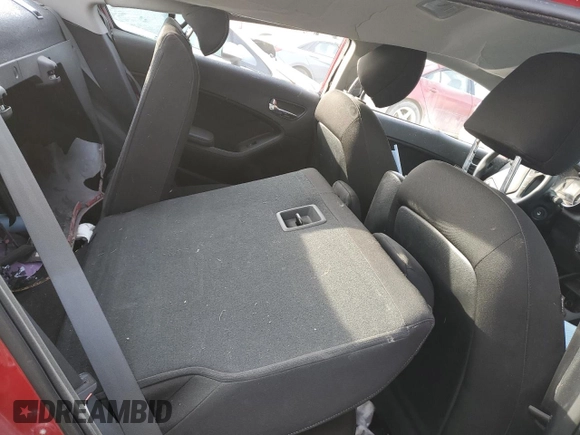 2016 Kia Forte LX with VIN KNAFK4A66G5583618, listed as a Copart auction lot 42384665 with Not Provided miles and Non Repairable. Bid and sale history available at carsss.com. Image 10.