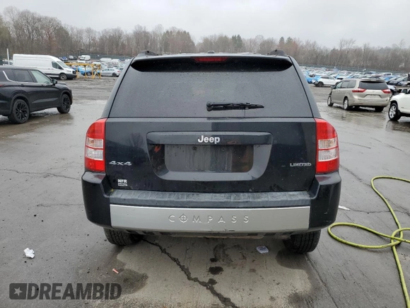 2007 Jeep Compass Limited with VIN 1J8FF57W57D286312, listed as a Copart auction lot 52207175 with 150,780 mi miles and Salvage Title. Bid and sale history available at carsss.com. Image 6.