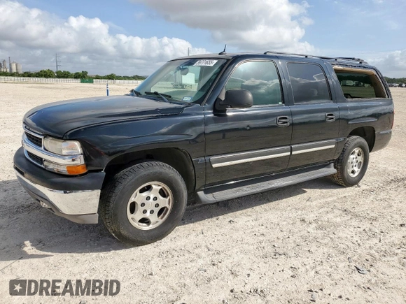 2005 Chevrolet Suburban LS with VIN 3GNEC16Z05G254195, listed as a Copart auction lot 59771655 with 122,825 mi miles and Clean title. Bid and sale history available at DreamBid. Image 1.