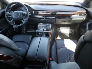 2014 Audi A8 4.0T с VIN WAUR2AFDXEN005361, выставлен на аукционе Copart как лот 46828285 с пробегом 106 984 миль миль и Списание • Salvage title. История ставок и продаж доступна на DreamBid. Изображение 8.