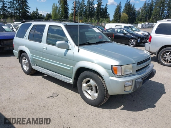 2000 Infiniti QX4 with VIN JNRAR07Y0YW078146, listed as a IAAI auction lot 42090142 with 178,360 mi miles and . Bid and sale history available at DreamBid. Image 1.