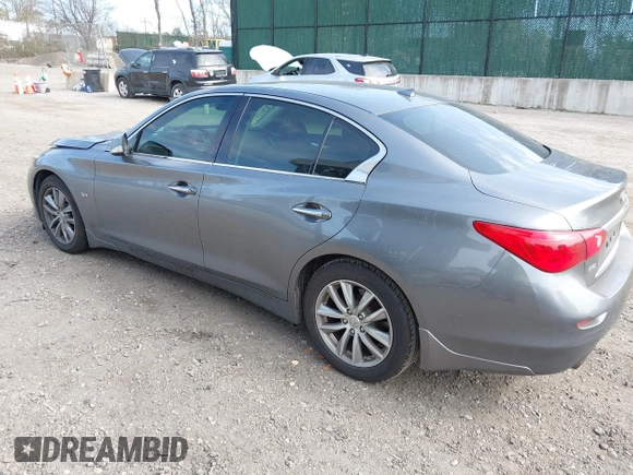 2016 Infiniti Q50 with VIN JN1EV7AR2GM342634, listed as a IAAI auction lot 42075852 with 71,869 mi miles and . Bid and sale history available at DreamBid. Image 3.