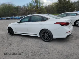 2020 Genesis G80 3.8L with VIN KMTFN4JE5LU334567, listed as a Copart auction lot 51872595 with 66,126 mi miles and Salvage Title. Bid and sale history available at carsss.com. Image 2.