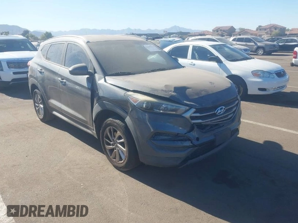 2018 Hyundai Tucson SEL z VIN KM8J33A42JU681606, wystawiony jako IAAI lot #41067514 z przebiegiem 150 119 mil mil oraz . Historia ofert i sprzedaży dostępna na DreamBid. Obrazek 1.