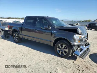 2017 Ford F-150 XL with VIN 1FTEW1EP9HKE16709, listed as a Copart auction lot 66039295 with 95,713 mi miles and Salvage title. Bid and sale history available at DreamBid. Image 4.