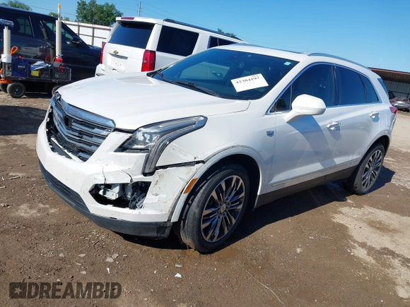 2017 Cadillac XT5 Premium Luxury FWD with VIN 1GYKNCRS4HZ218136, listed as a IAAI auction lot 42384197 with 169,352 mi miles and . Bid and sale history available at DreamBid. Image 2.