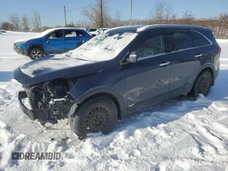 2019 Kia Sorento EX V6 with VIN 5XYPHDA53KG492075, listed as a Copart auction lot 46924185 with 155,982 mi miles and Salvage Title. Bid and sale history available at carsss.com. Image 1.