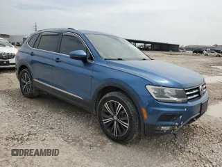 2018 Volkswagen Tiguan SEL with VIN 3VV3B7AX9JM069667, listed as a Copart auction lot 50093615 with 52,741 mi miles and Clean Title. Bid and sale history available at DreamBid. Image 4.