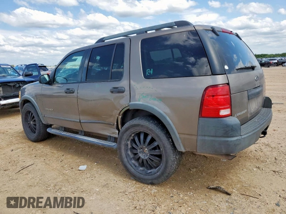 2005 Ford Explorer XLS with VIN 1FMZU62K55UA40924, listed as a Copart auction lot 60080185 with 185,200 mi miles and Salvage title. Bid and sale history available at DreamBid. Image 2.