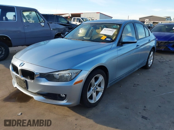2013 BMW 3 Series 320i with VIN WBA3B1C56DK128089, listed as a IAAI auction lot 41332091 with 101,155 mi miles. Bid and sale history available at carsss.com. Image 18.
