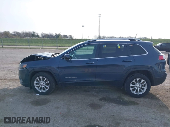 2019 Jeep Cherokee Latitude with VIN 1C4PJLCB2KD403788, listed as a IAAI auction lot 41934713 with 95,455 mi miles and . Bid and sale history available at DreamBid. Image 14.
