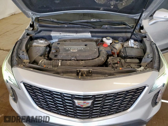 2022 Cadillac XT4 FWD Premium Luxury with VIN 1GYFZCR47NF100232, listed as a Copart auction lot 54520405 with 68,819 mi miles and Clean title. Bid and sale history available at DreamBid. Image 12.