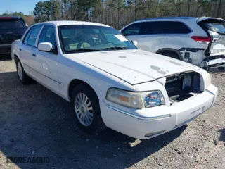 2007 Mercury Grand Marquis LS with VIN 2MEFM75V57X630666, listed as a IAAI auction lot 41791234 with 155,290 mi miles. Bid and sale history available at carsss.com. Image 1.