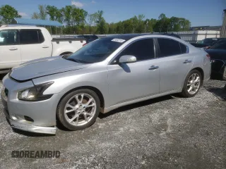 2011 Nissan Maxima SV with VIN 1N4AA5AP0BC858506, listed as a Copart auction lot 51858115 with 150,937 mi miles and Salvage Title. Bid and sale history available at DreamBid. Image 1.