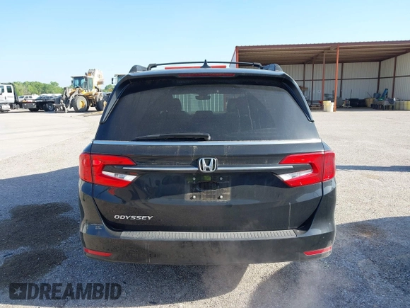 2022 Honda Odyssey EX-L with VIN 5FNRL6H75NB049044, listed as a IAAI auction lot 42010441 with 29,824 mi miles and . Bid and sale history available at DreamBid. Image 16.