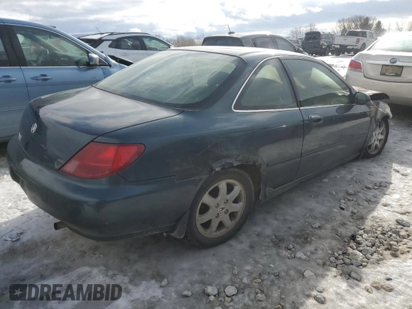 1998 Acura CL Premium z VIN 19UYA2255WL013596, wystawiony jako Copart lot #42686575 z przebiegiem Nie podano mil oraz Czysty tytuł • Clean title. Historia ofert i sprzedaży dostępna na DreamBid. Obrazek 3.