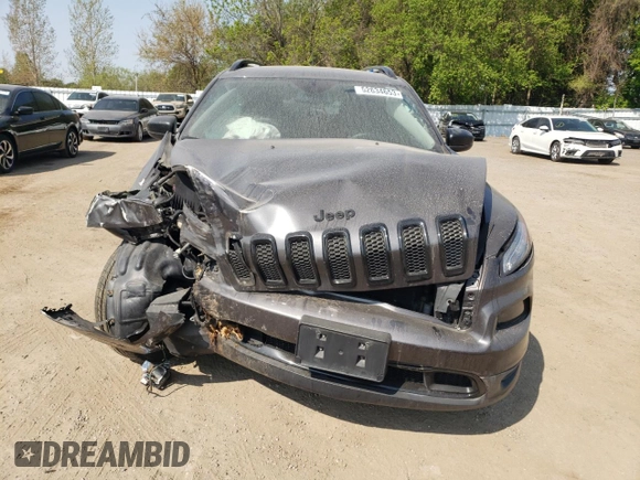 2017 Jeep Cherokee Sport z VIN 1C4PJMAB9HW579047, wystawiony jako Copart lot #52634653 z przebiegiem 64 950 mil mil oraz Szkoda całkowita • Salvage title. Historia ofert i sprzedaży dostępna na DreamBid. Obrazek 5.