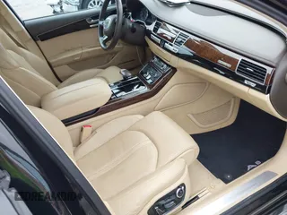 2012 Audi A8 L with VIN WAURVAFD7CN005452, listed as a IAAI auction lot 41529084 with 80,738 mi miles. Bid and sale history available at carsss.com. Image 5.
