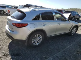 2010 Infiniti FX35 with VIN JN8AS1MU8AM800058, listed as a Copart auction lot 73958364 with 239,185 mi miles and Salvage Title. Bid and sale history available at carsss.com. Image 3.
