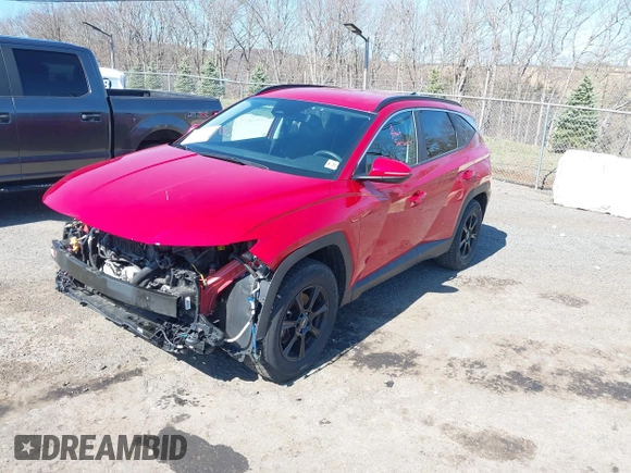 2022 Hyundai Tucson SEL z VIN 5NMJBCAE6NH157310, wystawiony jako IAAI lot #41938479 z przebiegiem 48 929 mil mil oraz . Historia ofert i sprzedaży dostępna na DreamBid. Obrazek 18.