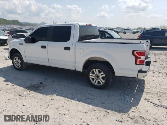 2018 Ford F-150 XL with VIN 1FTEW1C51JKF53280, listed as a Copart auction lot 55077485 with 87,660 mi miles and Clean title. Bid and sale history available at DreamBid. Image 2.