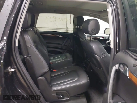 2015 Audi Q7 Premium Plus with VIN WA1LGAFE2FD005746, listed as a IAAI auction lot 42143924 with 143,835 mi miles and . Bid and sale history available at DreamBid. Image 8.