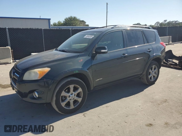 2010 Toyota RAV4 Ltd with VIN 2T3DK4DV4AW018796, listed as a Copart auction lot 53645385 with 200,821 mi miles and Salvage Title. Bid and sale history available at carsss.com. Image 1.