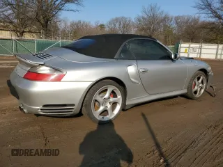 2004 Porsche 911 Carrera S with VIN WP0CB29954S676877, listed as a Copart auction lot 43008885 with 73,052 mi miles and Salvage Title. Bid and sale history available at carsss.com. Image 3.