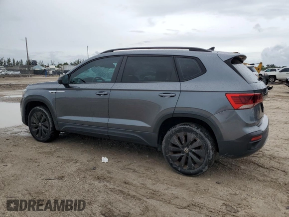 2022 Volkswagen Taos S с VIN 3VVDX7B26NM045549, выставлен на аукционе Copart как лот 59378145 с пробегом 41 513 миль миль и Чистый • Clean title. История ставок и продаж доступна на DreamBid. Изображение 2.