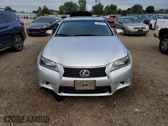 2013 Lexus GS 350 with VIN JTHCE1BLXD5005600, listed as a Copart auction lot 64962344 with 137,096 mi miles and Salvage Title. Bid and sale history available at carsss.com. Image 5.
