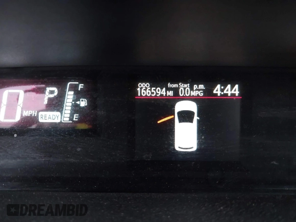 2015 Toyota Prius One with VIN JTDKDTB31F1579038, listed as a IAAI auction lot 41554520 with 166,594 mi miles and . Bid and sale history available at DreamBid. Image 15.