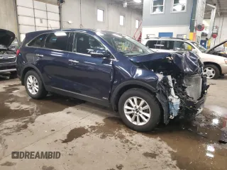2019 Kia Sorento LX with VIN 5XYPGDA59KG549284, listed as a Copart auction lot 86268094 with 79,497 mi miles and Salvage Title. Bid and sale history available at DreamBid. Image 4.