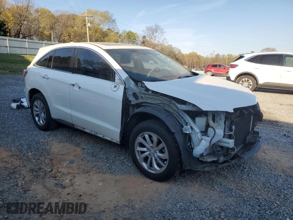 2017 Acura RDX with VIN 5J8TB4H31HL005376, listed as a Copart auction lot 50765015 with 142,795 mi miles and Salvage Title. Bid and sale history available at carsss.com. Image 4.