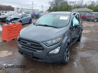 2018 Ford EcoSport SES with VIN MAJ6P1CLXJC161916, listed as a IAAI auction lot 41914892 with 39,776 mi miles and . Bid and sale history available at DreamBid. Image 2.