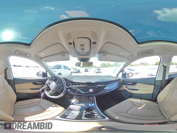 2023 Audi Q7 Premium Plus with VIN WA1LXBF70PD005334, listed as a Copart auction lot 61953055 with 43,136 mi miles and Salvage title. Bid and sale history available at DreamBid. Image 15.