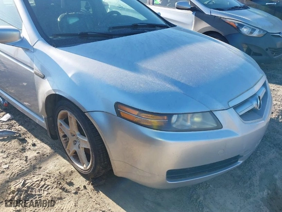 2005 Acura TL with VIN 19UUA66295A030725, listed as a IAAI auction lot 41862541 with 196079 miles. Bid and sale history available at carsss.com. Image 6.