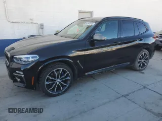 2019 BMW X3 M40i with VIN 5UXTS3C58K0Z07659, listed as a Copart auction lot 45926145 with 36,972 mi miles and Salvage Title. Bid and sale history available at DreamBid. Image 1.