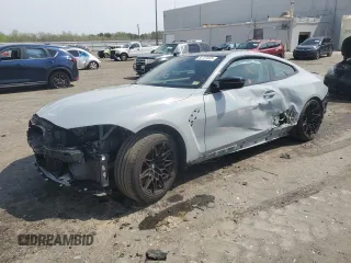 2024 BMW M4 Competition xDrive с VIN WBS43AZ06RCR69274, выставлен на аукционе Copart как лот 52737655 с пробегом Не указан миль и Списание • Salvage title. История ставок и продаж доступна на DreamBid. Изображение 1.
