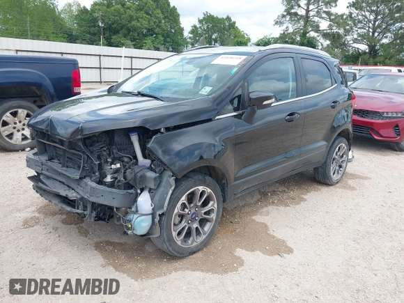 2021 Ford EcoSport Titanium z VIN MAJ6S3KL7MC400564, wystawiony jako IAAI lot #42050318 z przebiegiem 92 882 mil mil oraz . Historia ofert i sprzedaży dostępna na DreamBid. Obrazek 2.