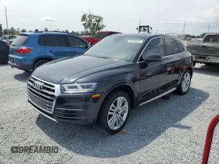 2018 Audi Q5 Premium Plus z VIN WA1BNAFY5J2229030, wystawiony jako Copart lot #56039535 z przebiegiem 74 471 mil mil oraz Szkoda całkowita • Salvage title. Historia ofert i sprzedaży dostępna na DreamBid. Obrazek 1.