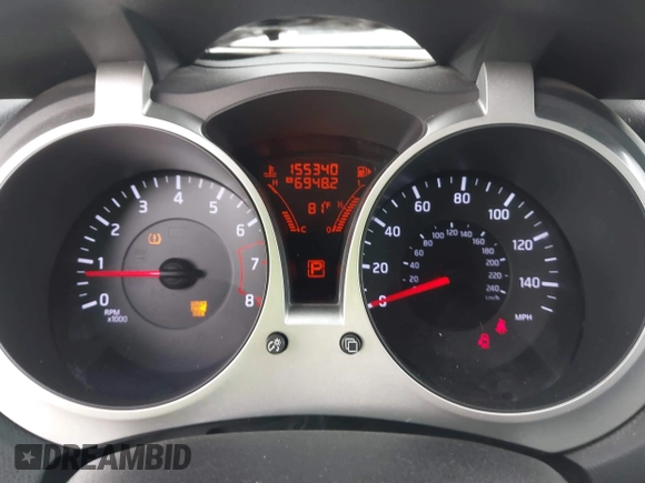 2011 Nissan Juke SL with VIN JN8AF5MR7BT022169, listed as a IAAI auction lot 42140815 with 155,340 mi miles and . Bid and sale history available at DreamBid. Image 7.