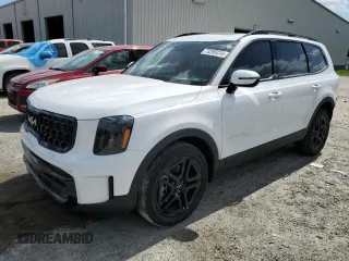 2024 Kia Telluride SX Prestige X-Pro with VIN 5XYP5DGCXRG517286, listed as a Copart auction lot 75268374 with 7,950 mi miles and Non Repairable. Bid and sale history available at carsss.com. Image 1.