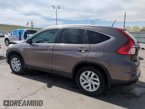 2015 Honda CR-V EX-L with VIN 2HKRM4H75FH669400, listed as a Copart auction lot 53354525 with 184,372 mi miles and Salvage Title. Bid and sale history available at carsss.com. Image 2.