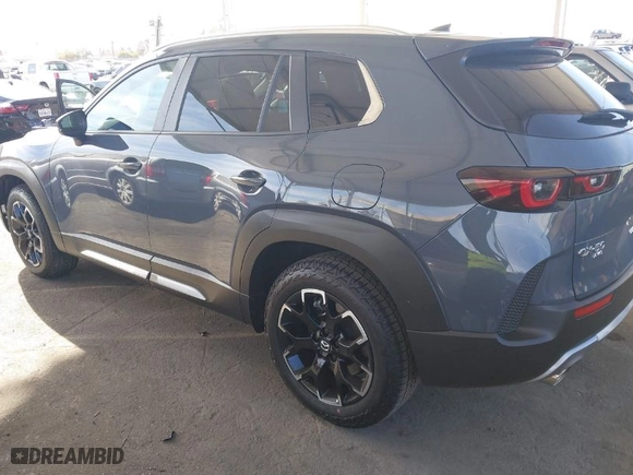 2025 Mazda CX-50 2.5 Turbo with VIN 7MMVABXY4SN329154, listed as a IAAI auction lot 41425661 with 391 mi miles. Bid and sale history available at carsss.com. Image 3.