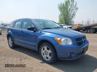 2007 Dodge Caliber SXT with VIN 1B3HB48B67D224517, listed as a IAAI auction lot 42225187 with 118,114 mi miles and . Bid and sale history available at DreamBid. Image 6.